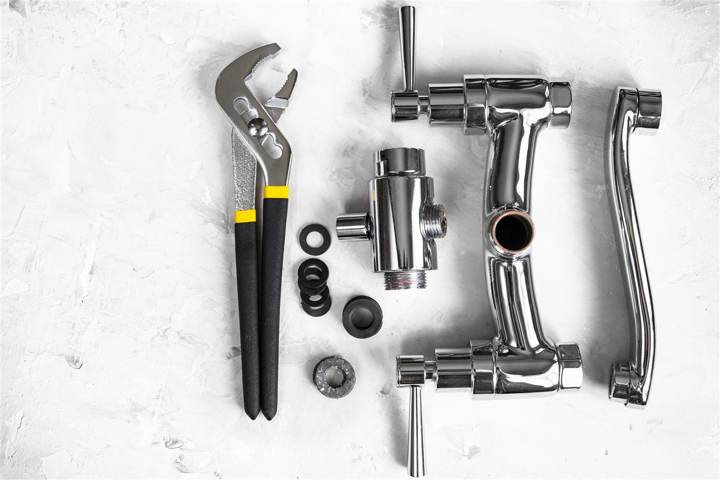Faucet and fixture plumbing repair with wrench in Ventura CA